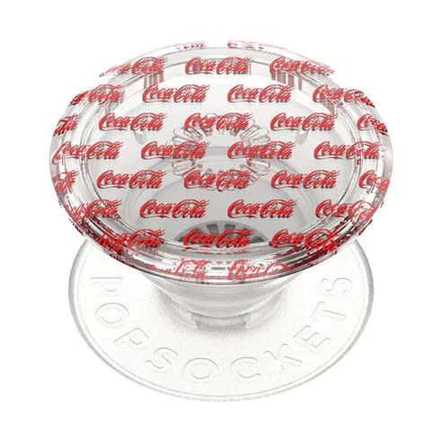 PopSockets Coca Cola Clear Logo