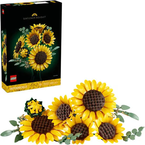 LEGO Botanicals Sunflower Bouquet - Faux Flowers Set 11502