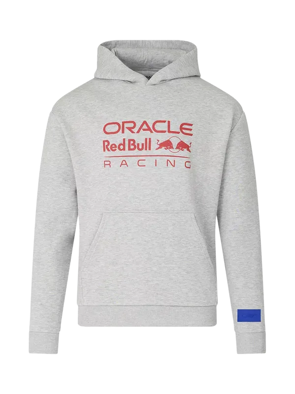 Castore Oracle Red Bull Racing Hoodie, Grey Marl
