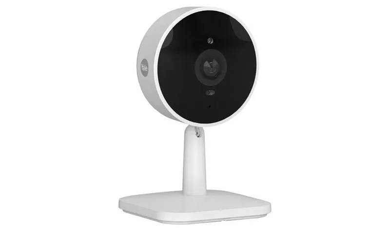 Yale Indoor Wired Smart Security Camera - White