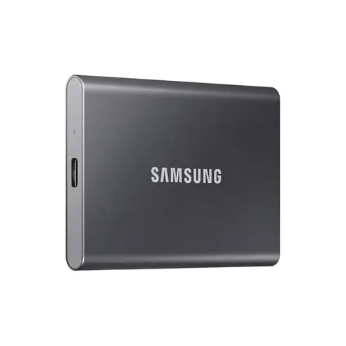 Samsung T7 Portable SSD - 1 TB - USB 3.2 Gen.2 External SSD Titanium Grey