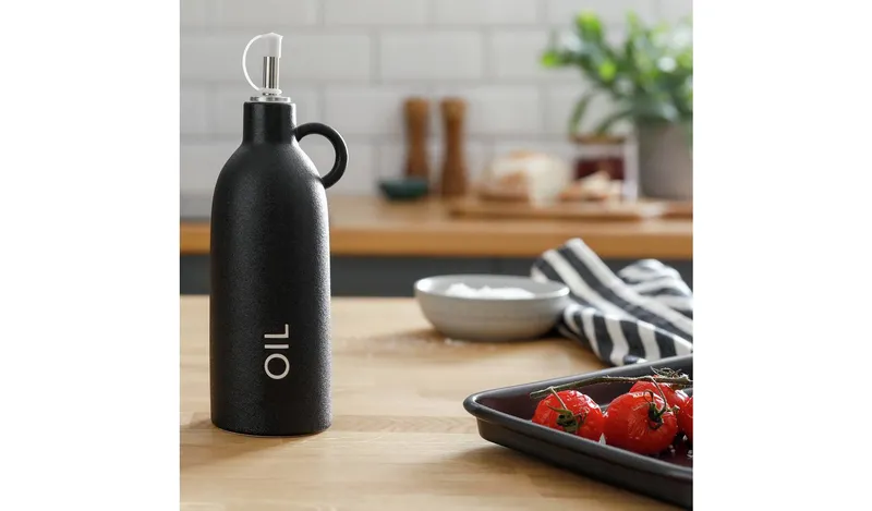 Habitat Industrial Stoneware Oil Pourer