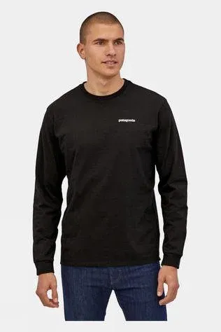 Patagonia Mens P-6 Logo Long Sleeve Responsibili T-Shirt