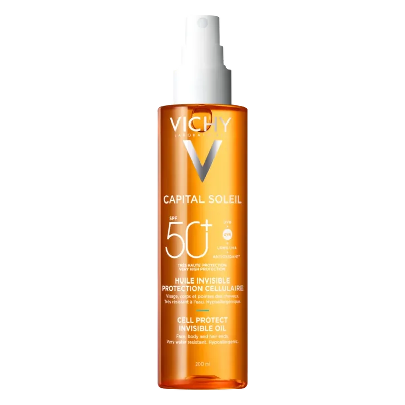 Vichy Capital Soleil Cell Protect Invisible Oil SPF50+
