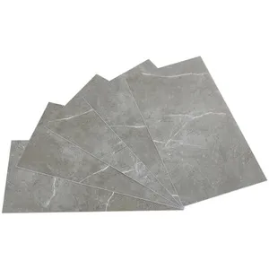 36Pcs Self-Adhesive Marble-Effect Flooring Tile Set - Grey