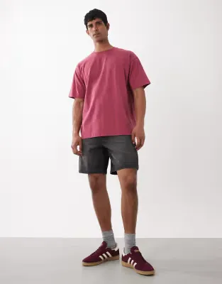 CottonOn everyday fit T-shirt in raspberry wash