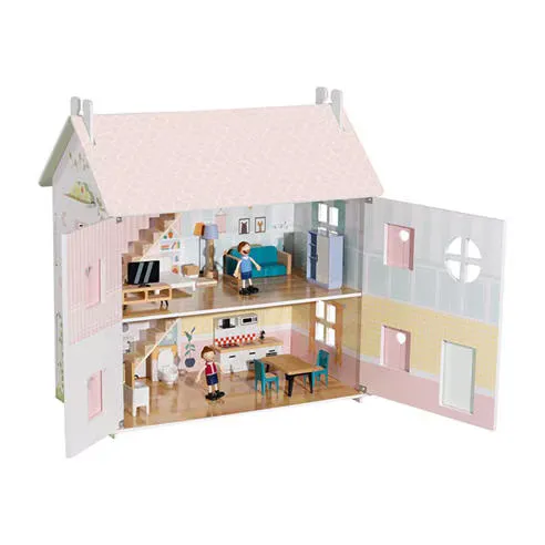 Tooky Toy Wooden Dolls House