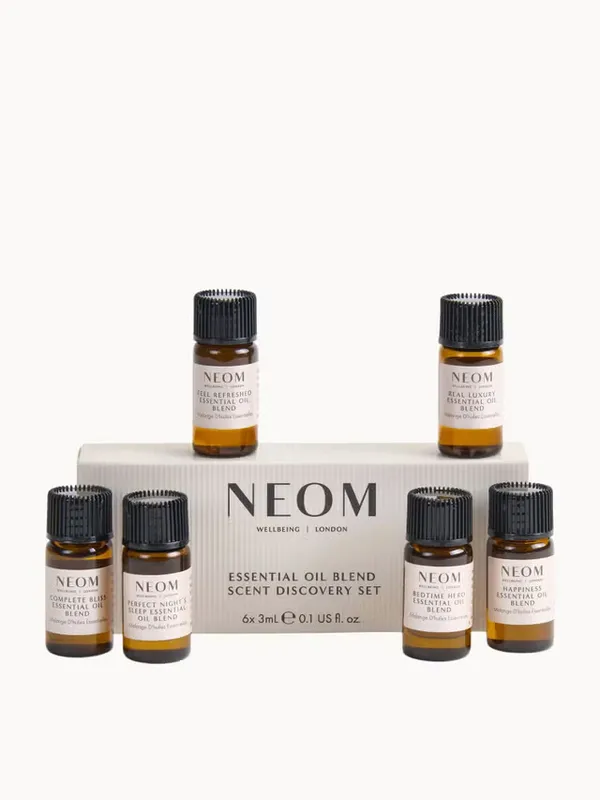 NEOM Wellbeing Essential Oil Blend Scent Discovery Set