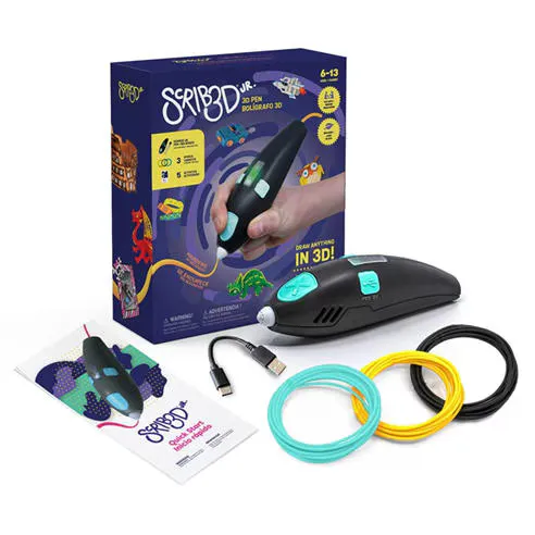 SCRIB3D 3D Pen for kids crafting  Junior Scribble Pen Set