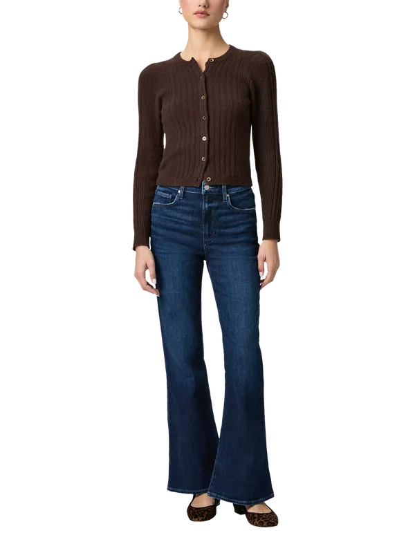 PAIGE Marlow Skim Kickflare Jeans, Cambre