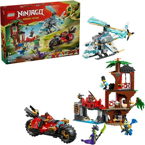 LEGO NINJAGO Ninja Vehicle Tree House Battle Toy Set 71857