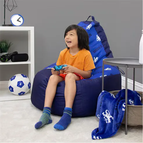 Team Chelsea Blueday Rocker Bean Chair
