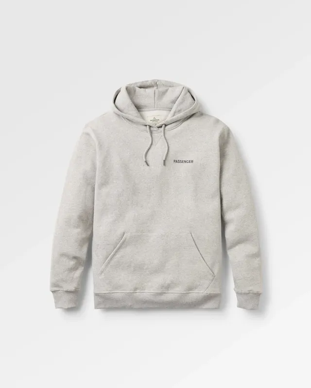 Passenger Clothing Roamer Hoodie - Grey Marl