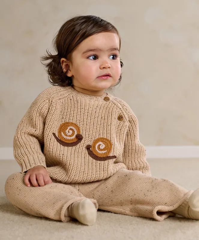 Mamas & Papas Snail Knitted Set (2 Pieces)