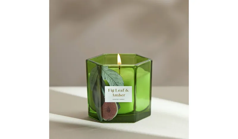 Argos Home Boxed Candle - Fig Leaf & Amber