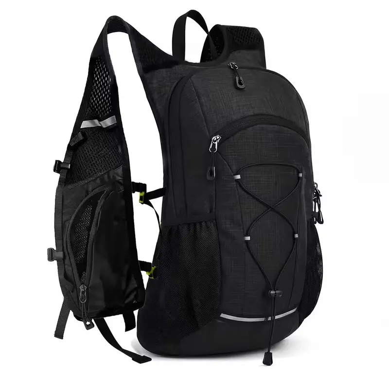 LEVEDE Swifto Hiking Backpack Foldable 20L Water Resistant Daypack For Camping Black