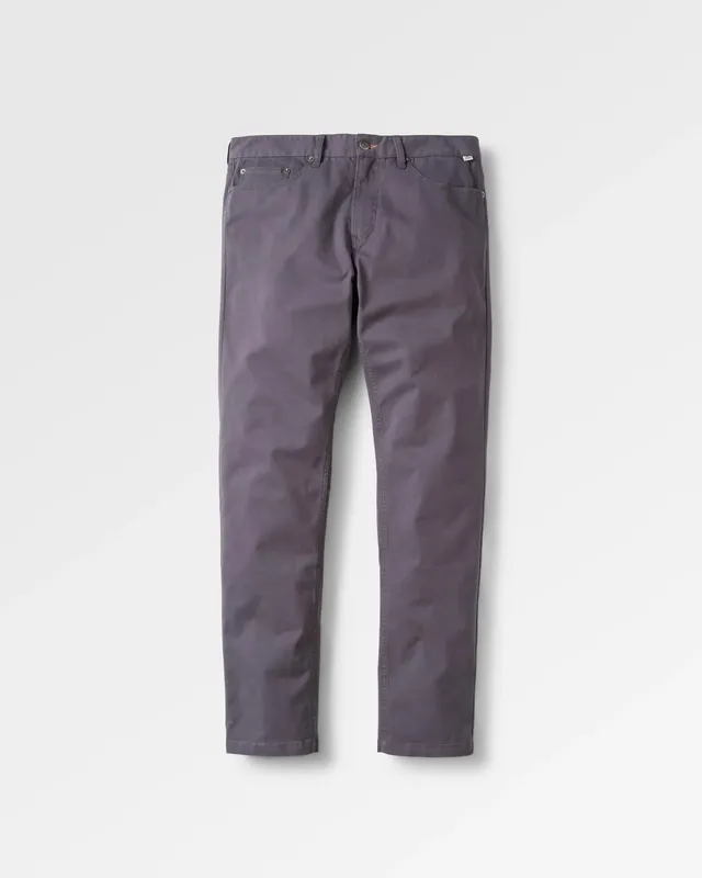 Passenger Clothing 365 5 Pocket Trouser - Charcoal