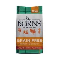 Burns Adult & Senior Sensitive Grain-Free - Turkey & Potato