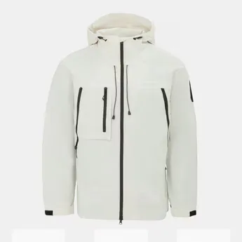 Firetrap Men's Windproof Hooded Long Sleeve Windbreaker