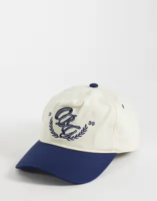 originals baseball cap in white and blue