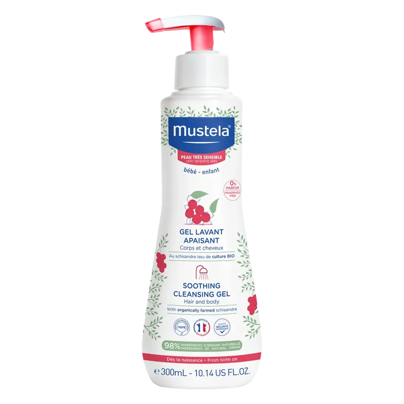 Mustela Soothing Cleansing Gel for Very Sensitive Skin