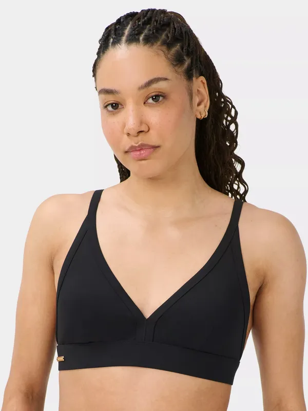 Sweaty Betty Core Triangle Bikini Top, Black