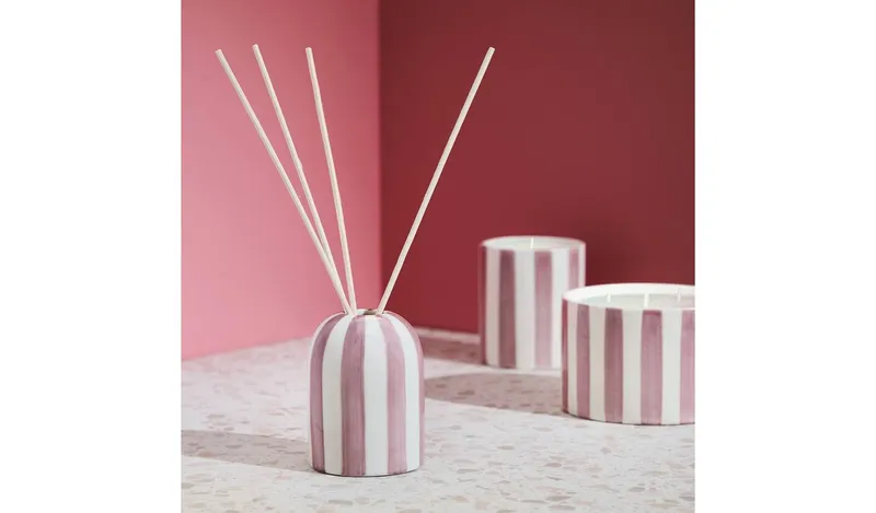 Habitat 150ml Ceramic Reed Diffuser - Pink Pepper & Cassis 
