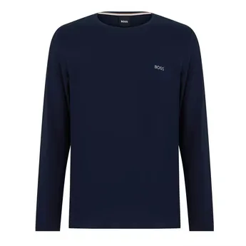 Boss Men's MixMatch Long-Sleeve T-Shirt, Embroidered Logo
