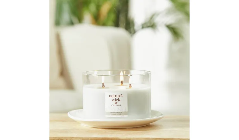 Nature's Wick Multiiwick Candle - Smoked Vanilla