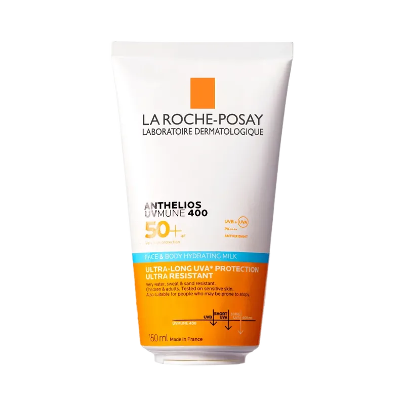 La Roche-Posay Anthelios UVMUNE 400 Face & Body Hydrating Milk SPF50+