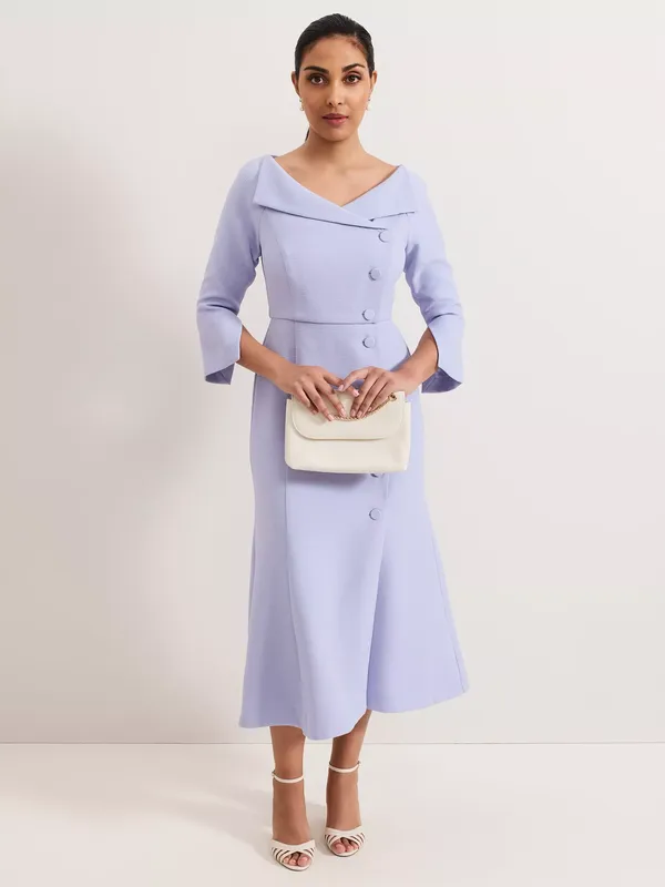 Phase Eight Petite Sienna Tuxedo Dress