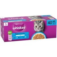 Whiskas 1+ Fish Favourites in Jelly