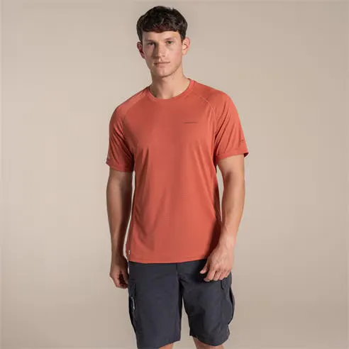 Craghoppers Mens NosiLife Solar Shield+ Short-Sleeved T-Shirt