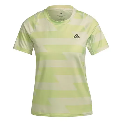 adidas Fast Allover Print T-Shirt Womens