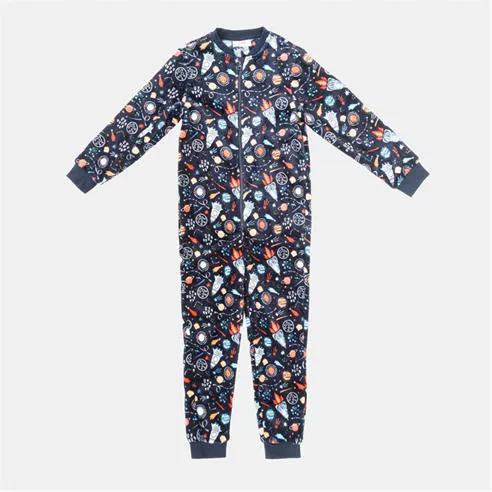 Star Fleece Onesie Game Print Junior