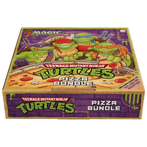 Magic the Gathering MTG Magic: The Gathering (MTG): Teenage Mutant Ninja Turtles Pizza Bundle