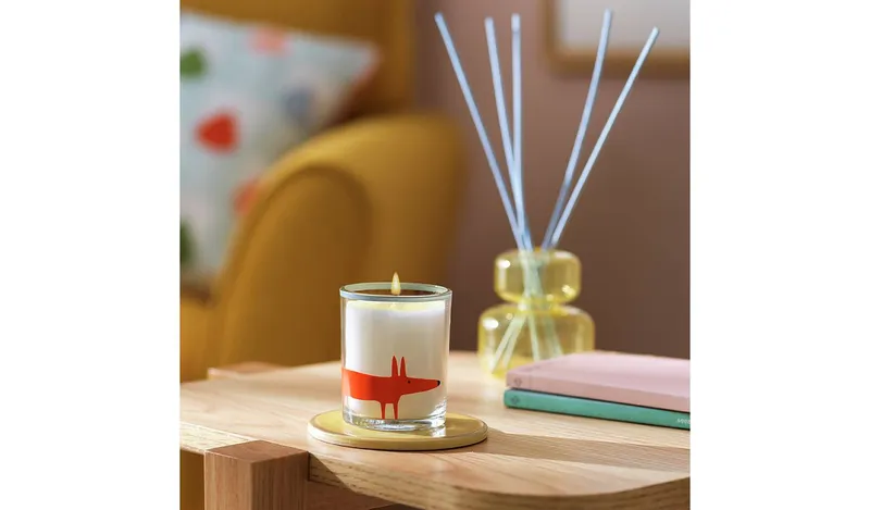 Habitat x Scion Glass Candle - Mandarin & Violet
