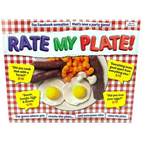 Rate My Plate Party Game!