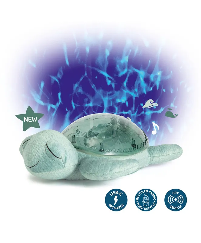 Cloud B Tranquil Turle Night Light - Green