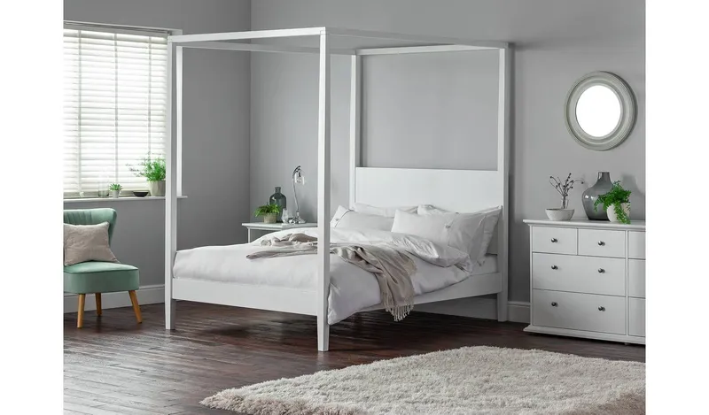 Argos Home Blissford Four Poster Wooden Bed Frame