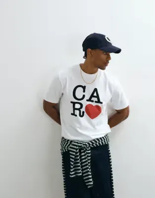 hartt t-shirt in white