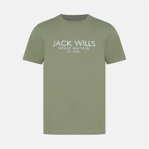 Jack Wills Carnaby Logo T-Shirt Mens