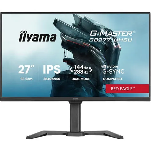 iiyama G-MASTER GB2771UHSU-B1 27 Inch 4K 288Hz IPS Monitor
