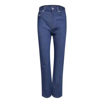 Lacoste Women's High-Waisted Wide Leg Jeans