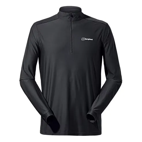 Berghaus Men's 24/7 Base Long-Sleeve Zip T-Shirt