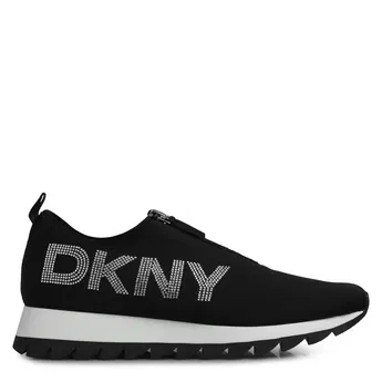 DKNY Womens Addison Slip on Trainers