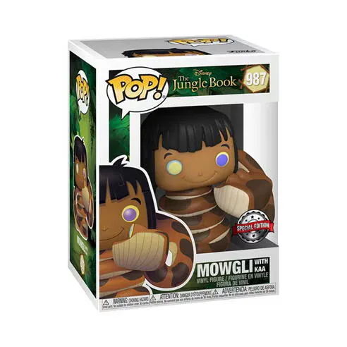 FUNKO Disney: Jungle Book- Mowgli w/Kaa