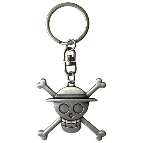 One Piece ONE PIECE Keychain 3D Skull Luffy