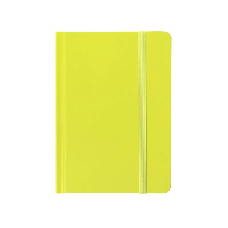 Green Lined Notebook A6