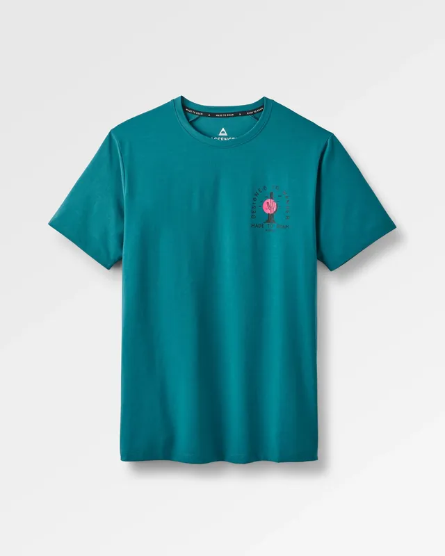 Passenger Clothing Ridescape Men's Drirelease® Active T-Shirt - Mediterranean